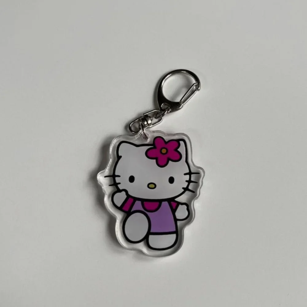 Y2K 2000s super cute Hello Kitty keychain accessories
